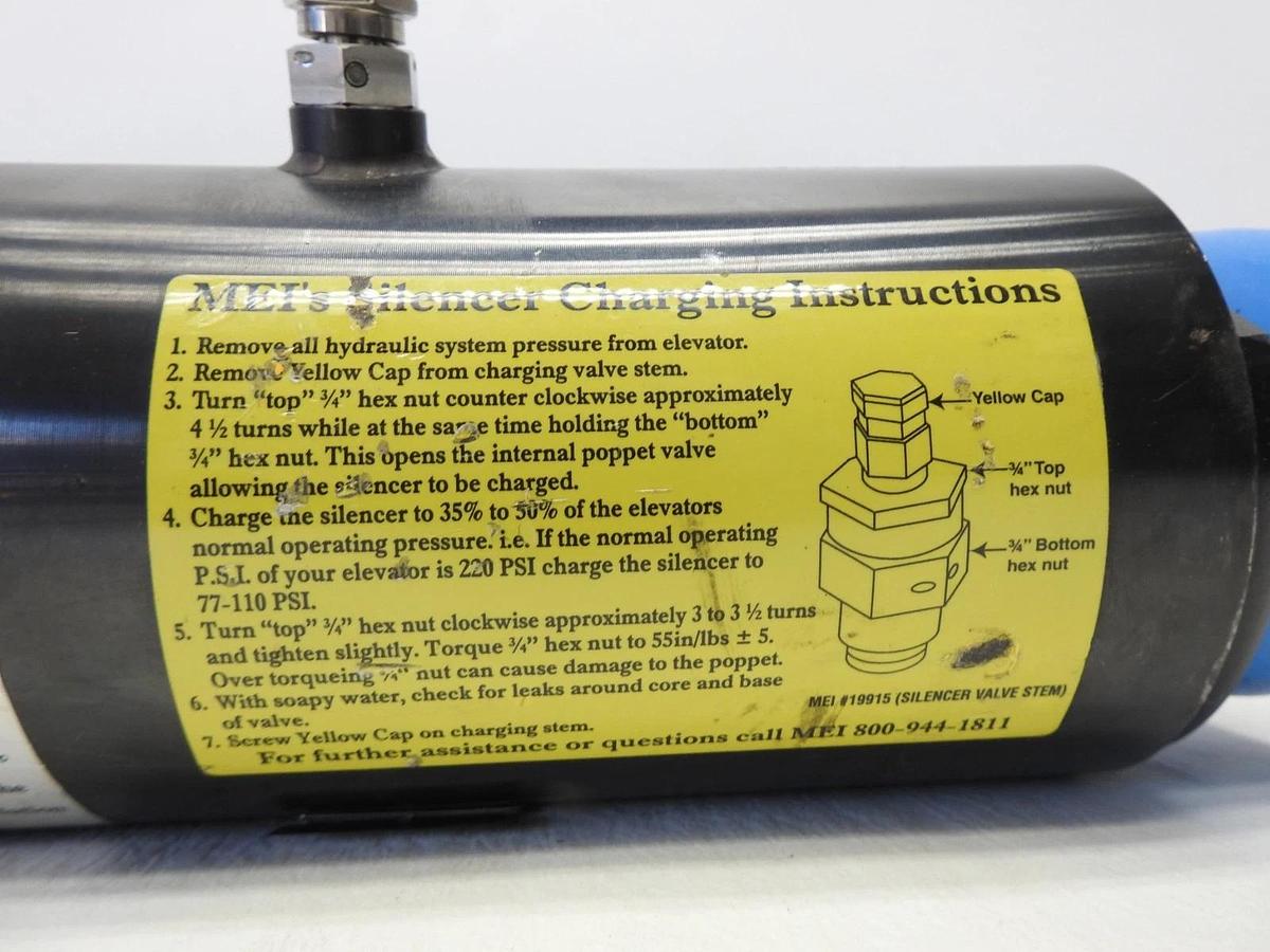 Wilkes & McLean Hydraulic Noise Suppressor WM-11875 2.5 3V - NEW READ