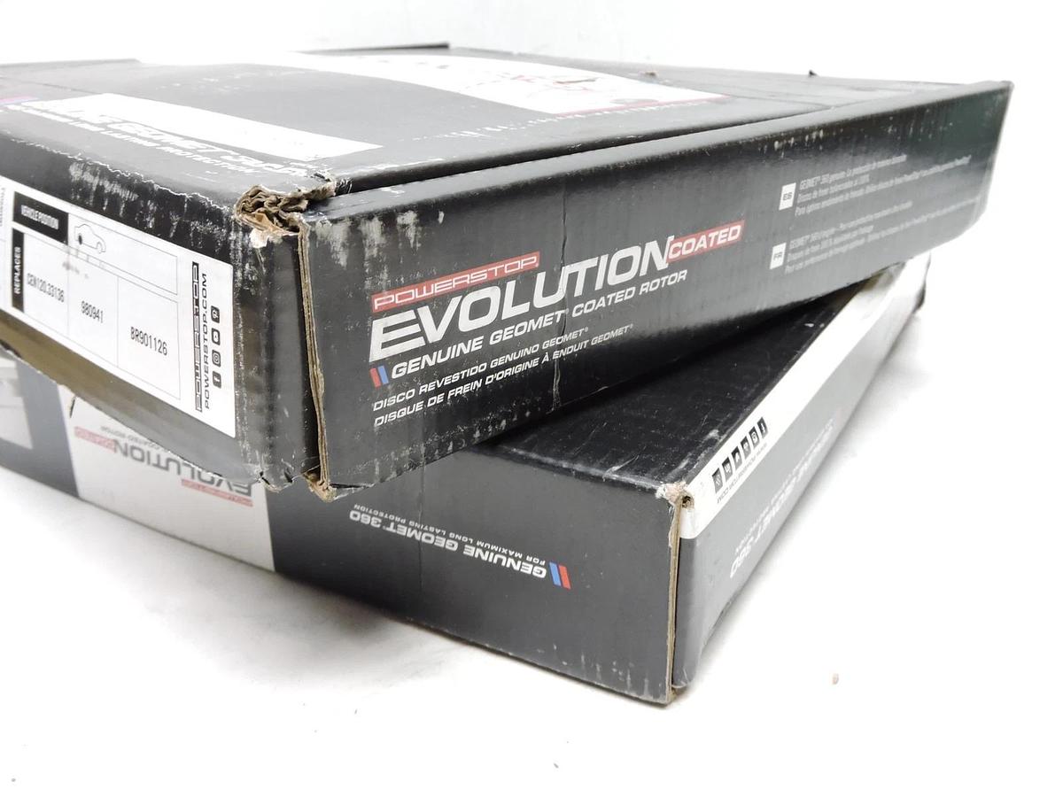 2pk - Powerstop EBR1208EVC replaces CEN120.33136, 980941, BR901126 AUDI A4 11-17