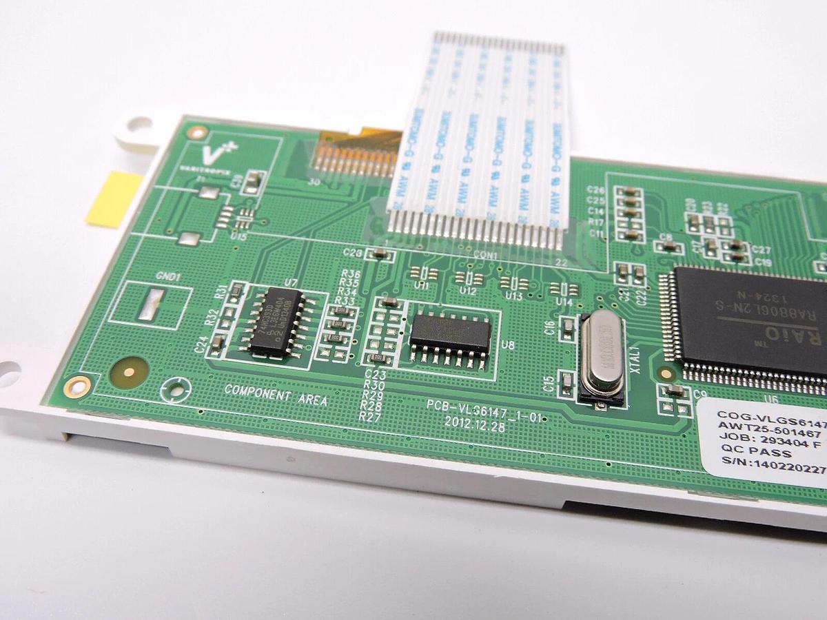 (93) Varitronix LCD Display Module (137mm x 38 mm display size) COG-VLGS6147-01