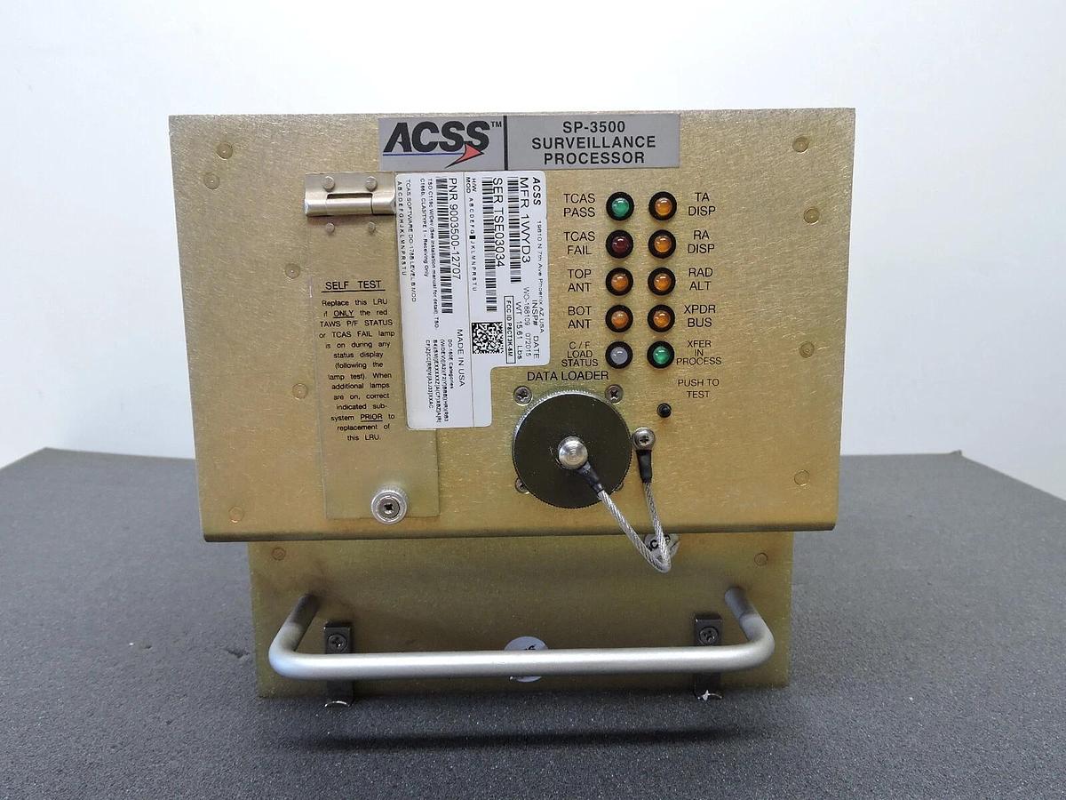 ACSS SP-3500 Surveillance Processor - Traffic Collision Avoidence System - READ