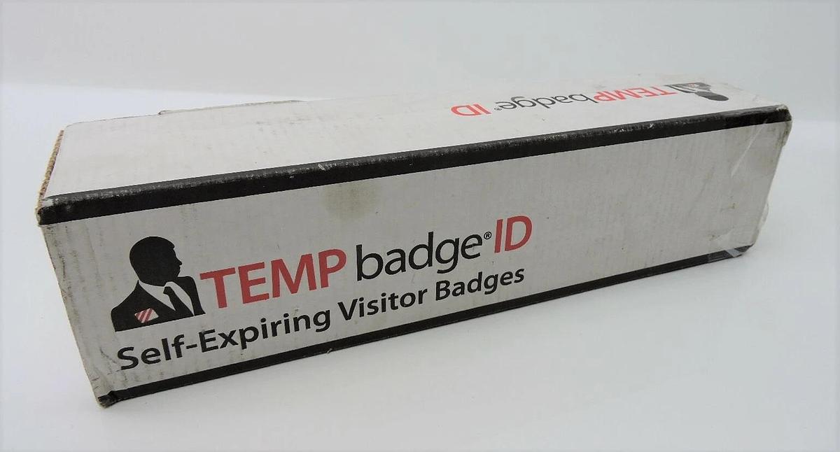 TEMPbadge Expired Cardbadge 3 x 3 Y365992 6035 QTY. 1000/Pack Expiring Back Part