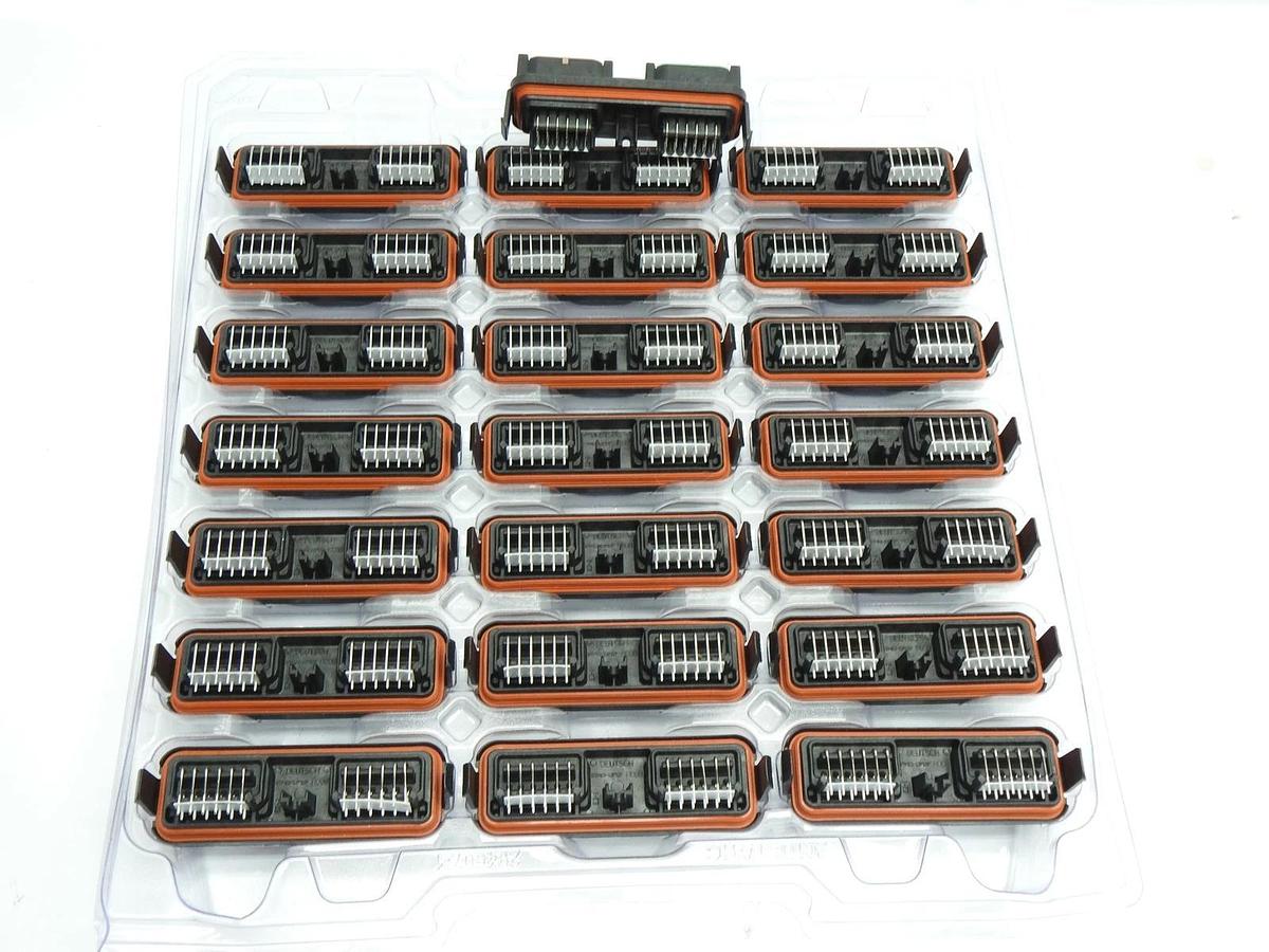 Lot of 22 - DTM13-12P12P-R008 - DEUTSCH DTM 24 Way PCB Mount Header DTM13 12P12P