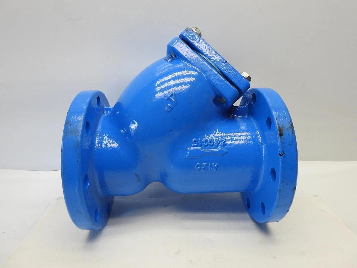 WATTS A126 4" FLANGED 125WSP/200WOG EDGE WYE STAINER - NOB NEW!
