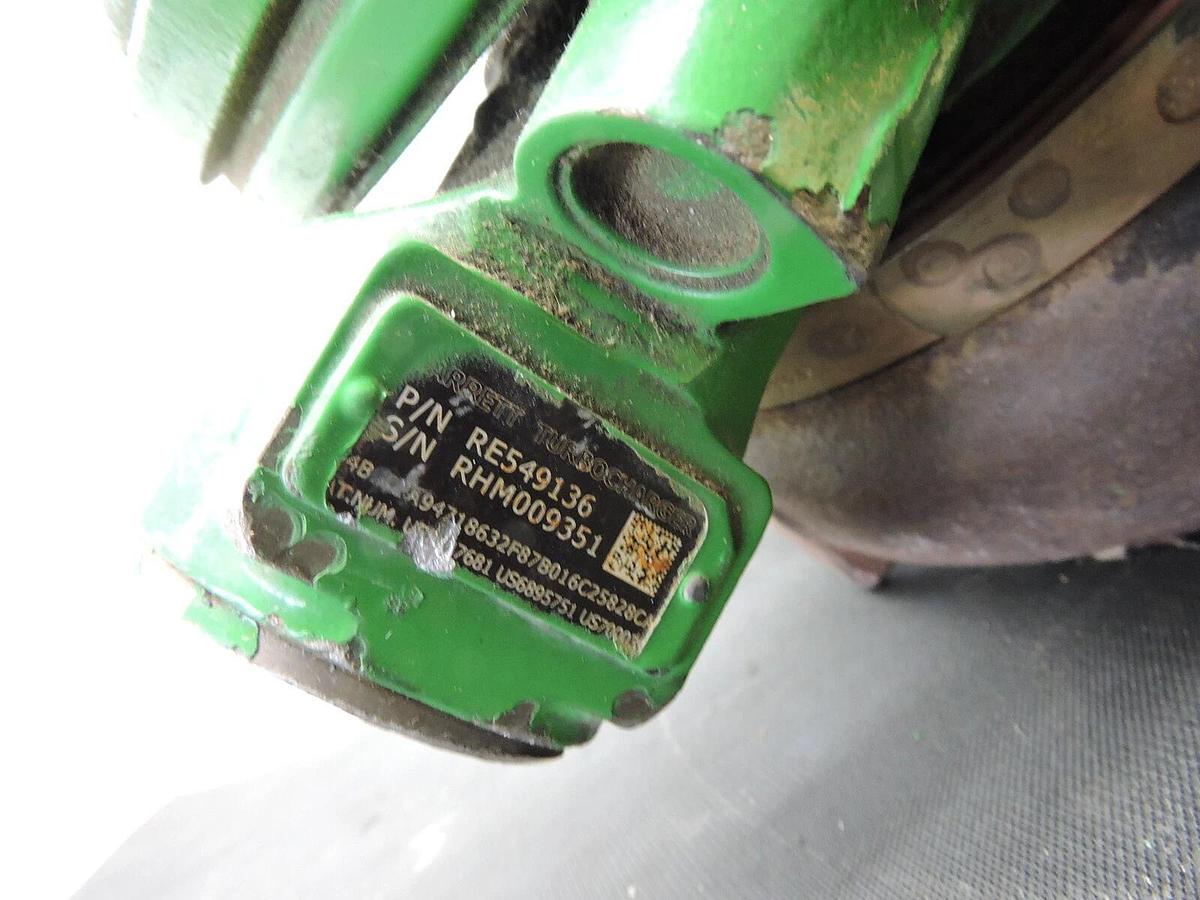 Genuine John Deere RE549136 Garrett DZ118538 DZ120173 Turbo Charger