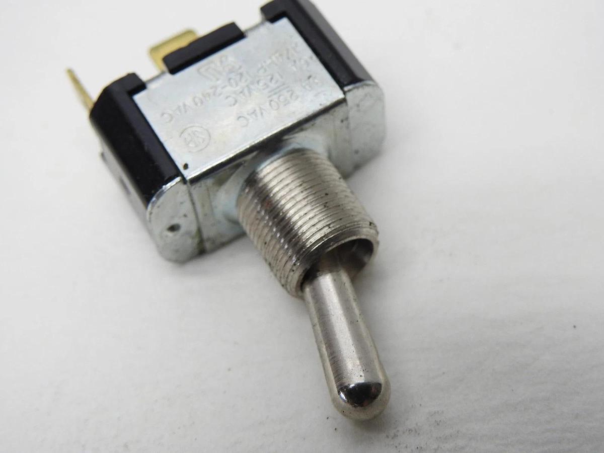 OEM Carling Toggle Switch On/Off 6A 125VAC, 1/4 HP 120-240VAC, 3A 250 VAC - NEW