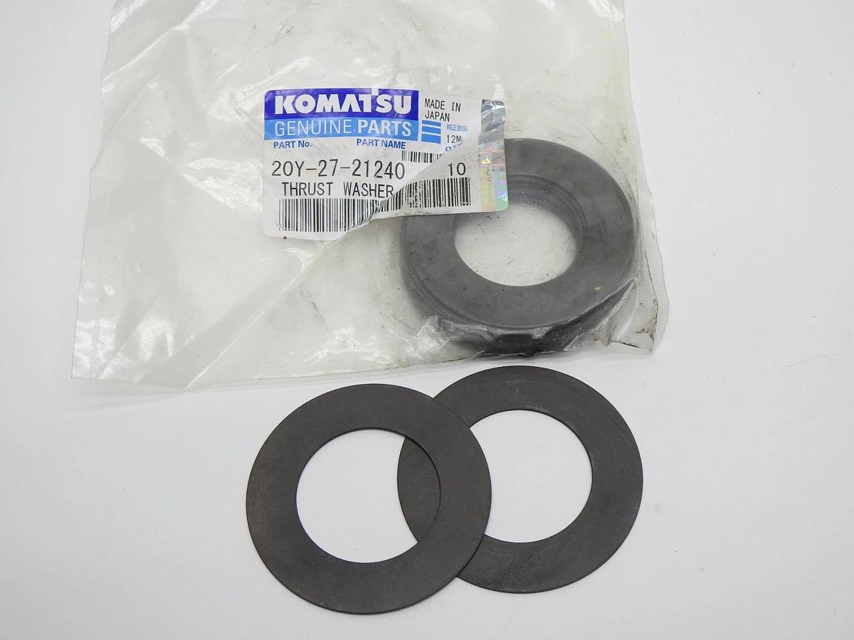 GENUINE Komatsu 20Y-27-21240 Thrust Washer (12 PACK) - OEM NEW!