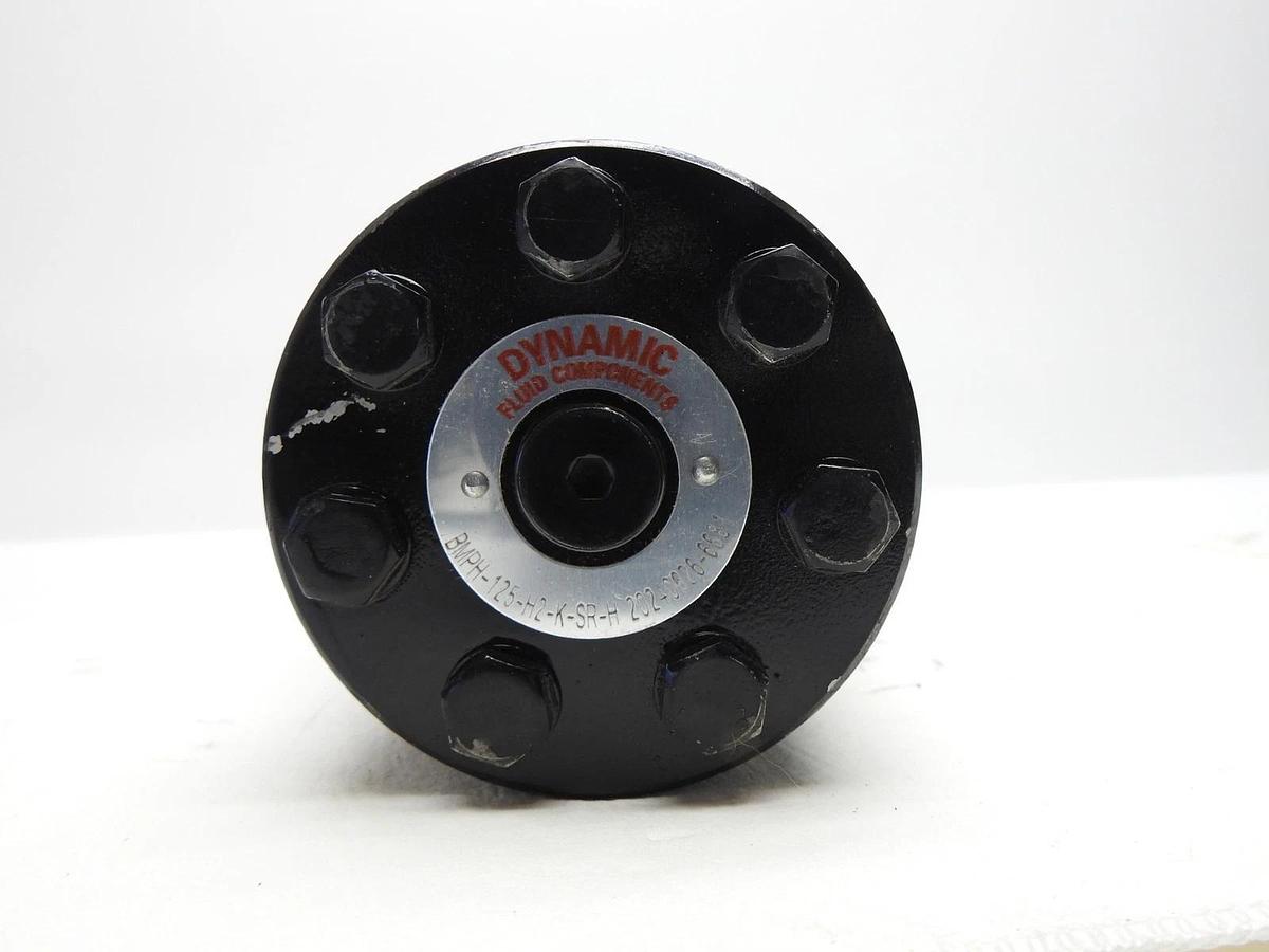 Dynamic LSHT 120cc Motor BMPH-125-H2-K-S (490RPM, SAE A 2-Bolt Mount, 1" Bore