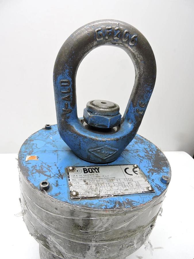 BOXY SOLMEC Mechanical Lifter 4000 KG MAX MAXI70.5-H60-KG 38 DIN 800 Reel Lifter