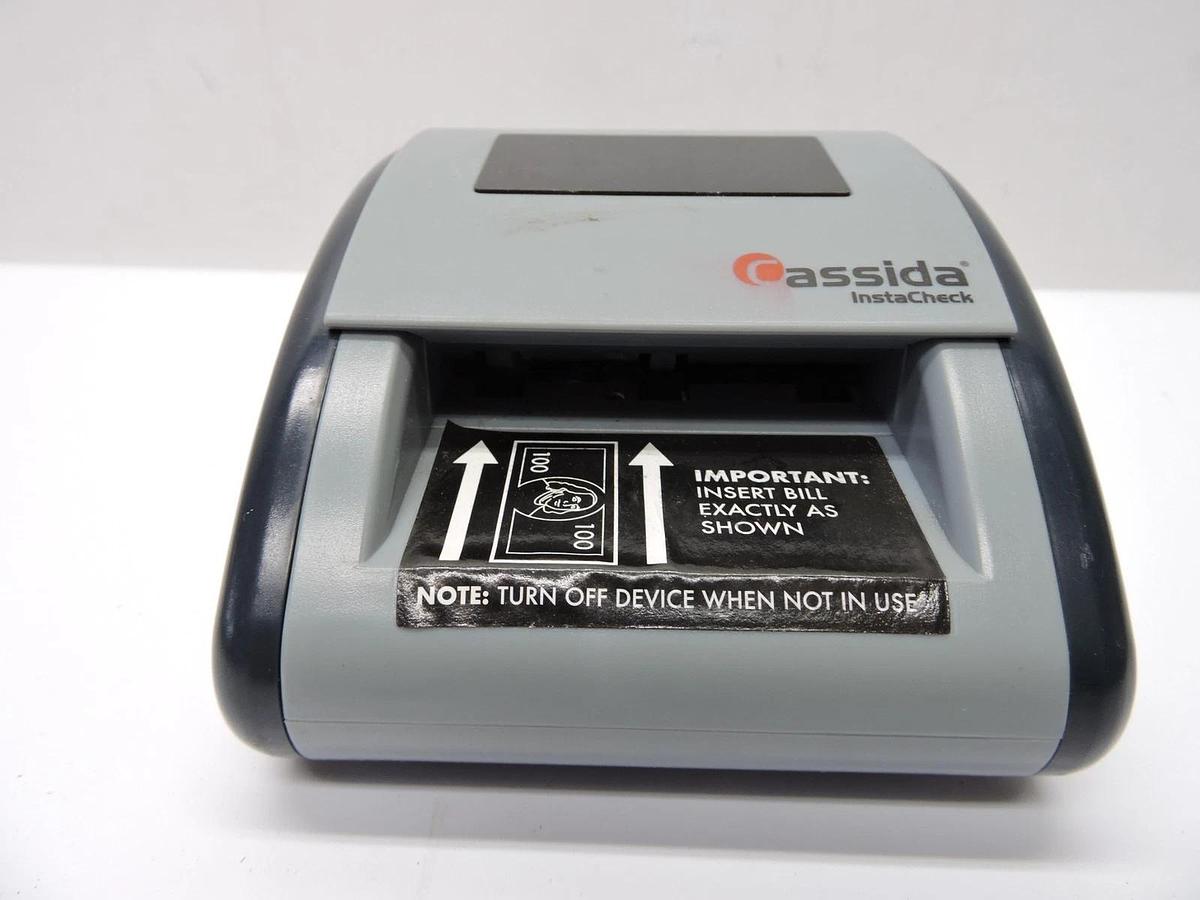 Cassida InstaCheck - Automatic Counterfeit Detector -USED- No Power Chord