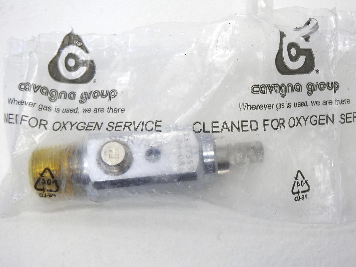 Cavagna Group Carbon Dioxide Cylinder Valve CO2 + O2 - NEW!