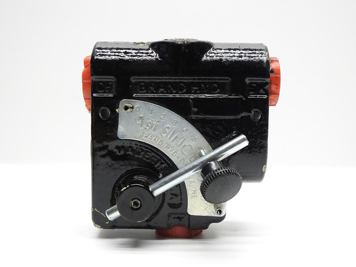 Brand Hydraulics FC51 Flow Control Valve - NOB NEW