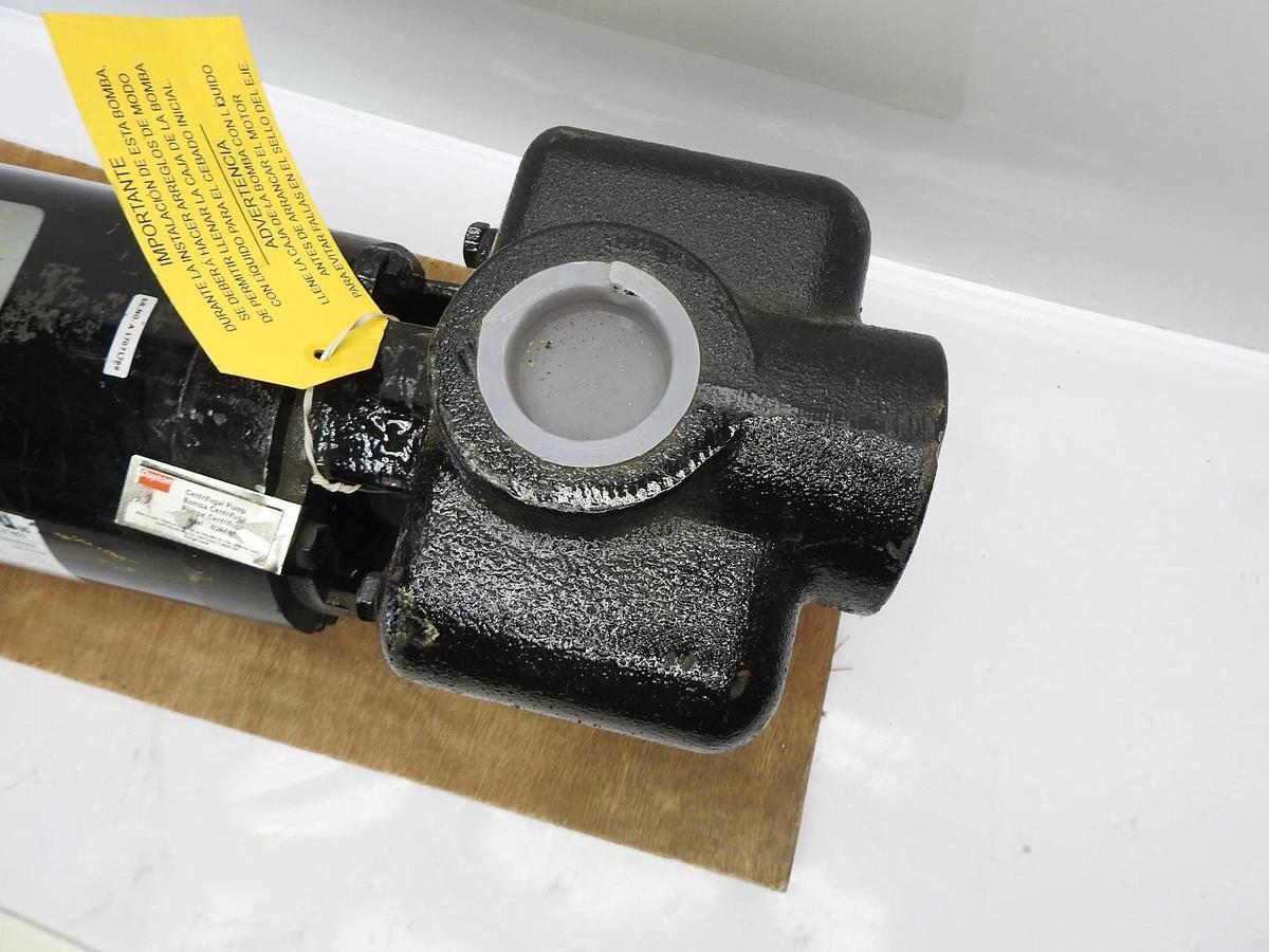 Dayton PPLTAE21SAG 1.5 HP, 1PH Pump Motor w/ 4UA71 Self Priming Centrifugal Pump