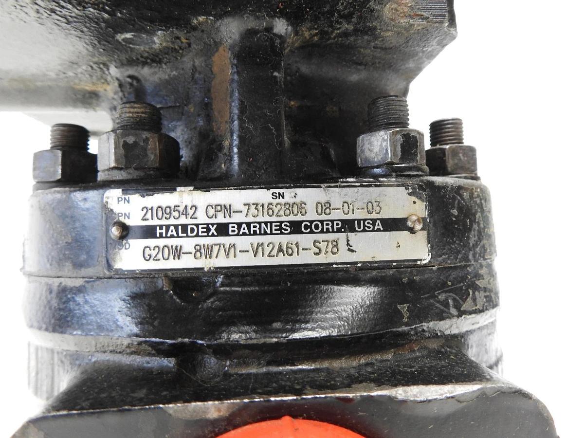 Haldex 73162806 Hydraulic Pump G20W-8W7V1-V12A61-S78 Case/CNH 845, 865, 885