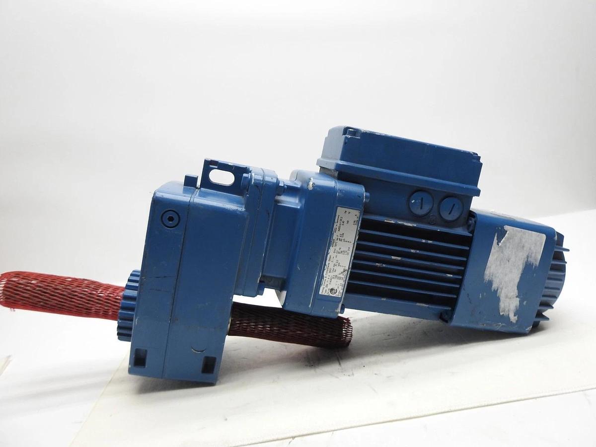 DEMAG AME20DD Motor w/ Gearbox (2 Shafts) - NOB NEW!