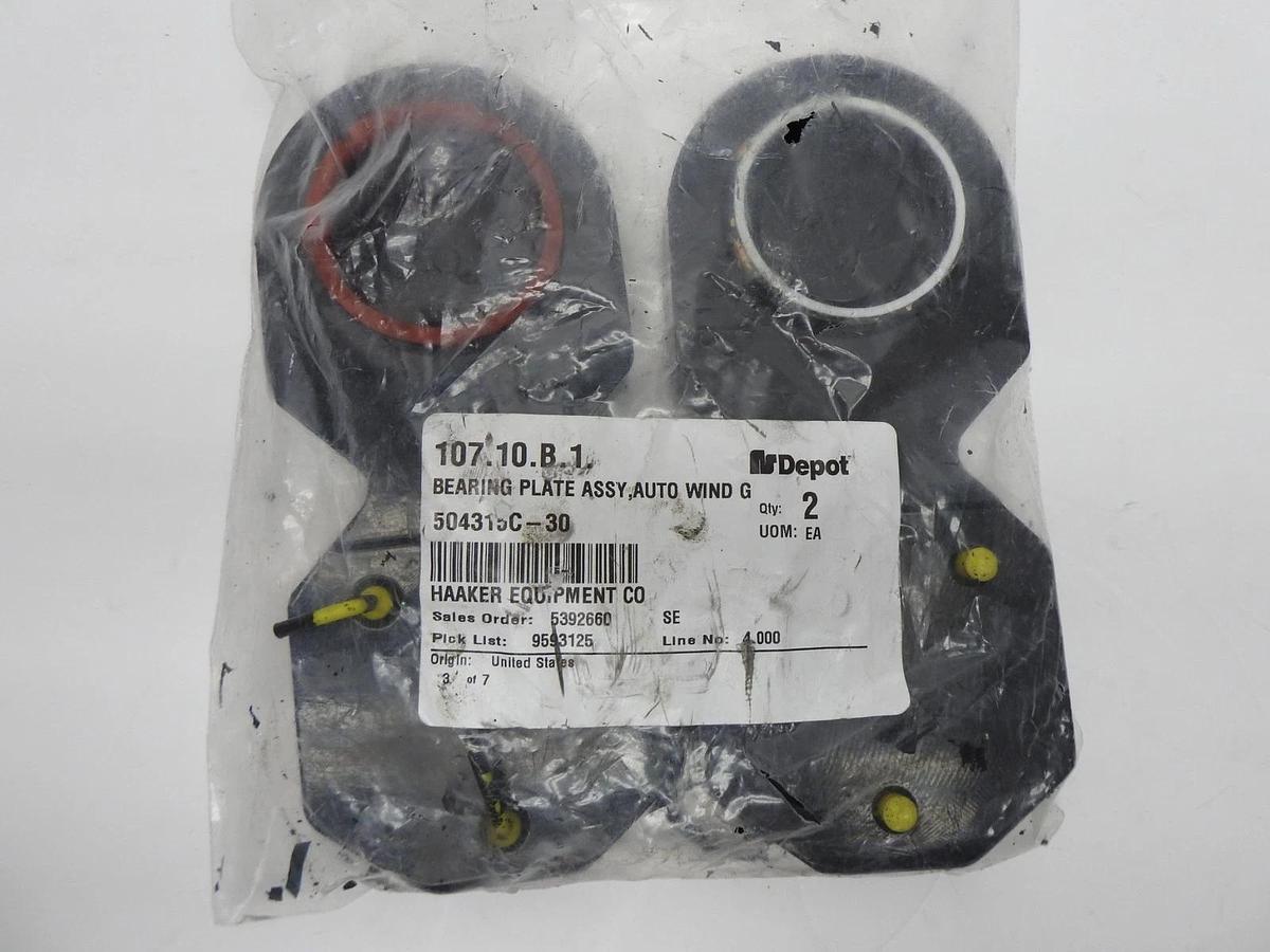 504315C-30 Bearing Plate Assy Auto Wind Haaker Equipment Bearing Plate Hose Reel