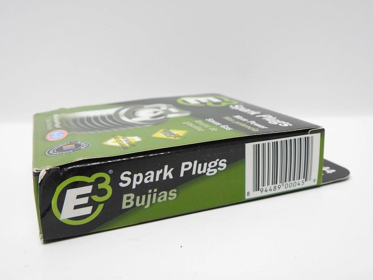 (4) E3 Spark Plugs E3.44 Premium Automotive Spark Plug GENUINE NEW
