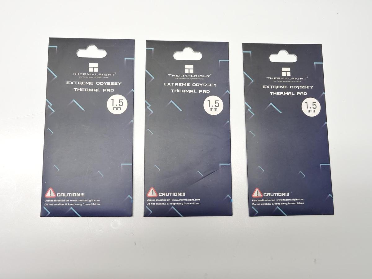 (3) Thermalright ODYSSEY Silicon Thermal Pad 12.8W/mK 85x45x1.5mm GPU PS4 XBOX