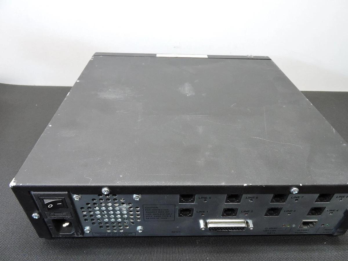 Castelle FaxPress 5000 (8-Line) External Fax / Modem 8-Port Server - USED