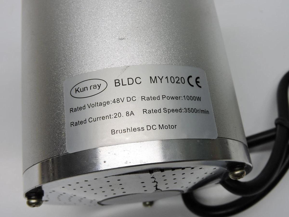 Kunray 48V DC BLDC MY1020 Motor Electric Scooter Bike Motor - NOB NEW