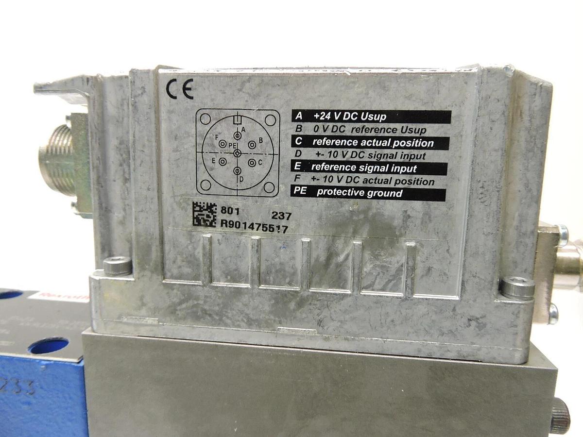 Bosch Rexroth 4WRLE 25 X370M-42/MPT/24A1-812 PROPORTIONAL DIRECTIONAL VALVE