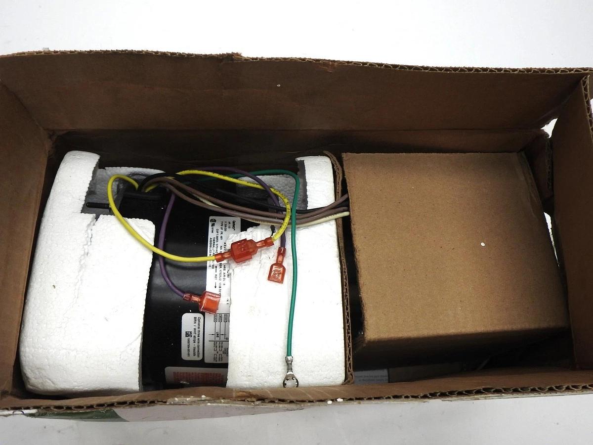 Century Motors EM3729F Condenser Fan Motor Pro-E Series PSC 1/3 HP 1075 RPM NEW
