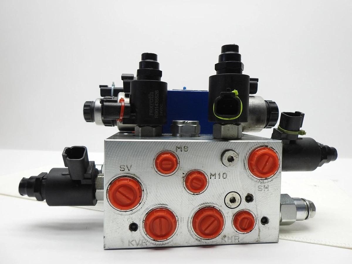 Wirtgen Hydraulic Manifold Assy R930069538, 2656607 Rexroth R901358659 4WRA6E30