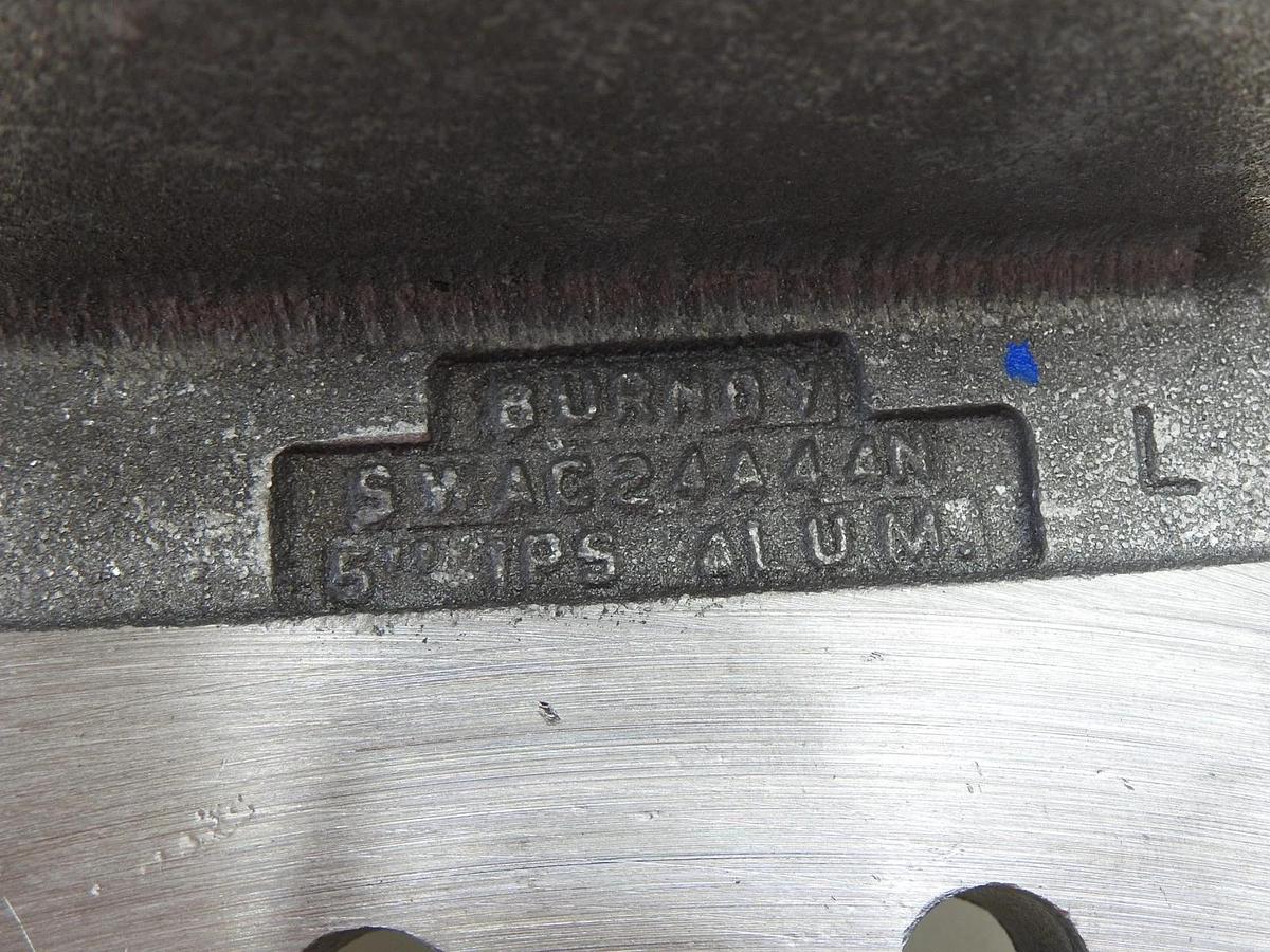 Burndy SWAC-A-N Welded Terminal Connetors 7.72 in Aluminum SWAC24A44N OEM NEW
