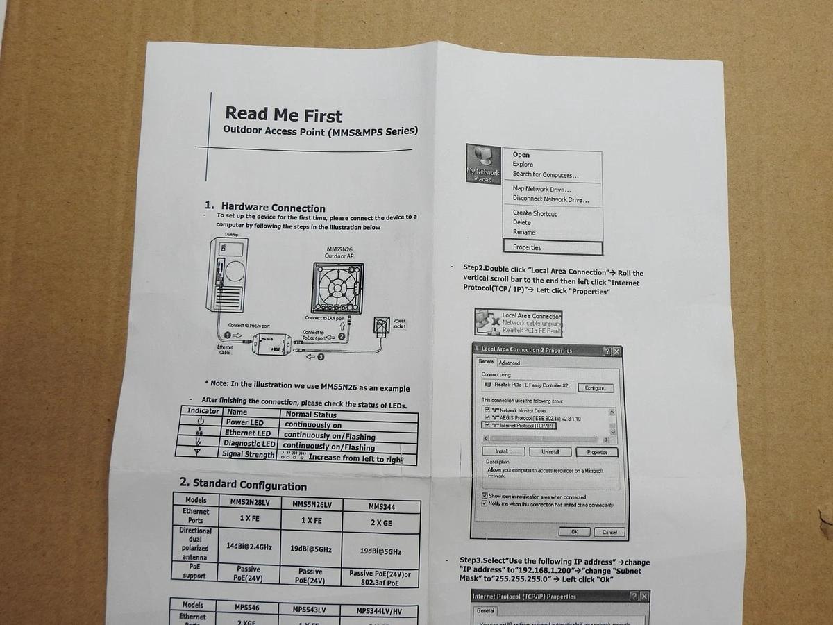 Image Stream MPS563HV Outdoor Access Point MPS563 - NEW