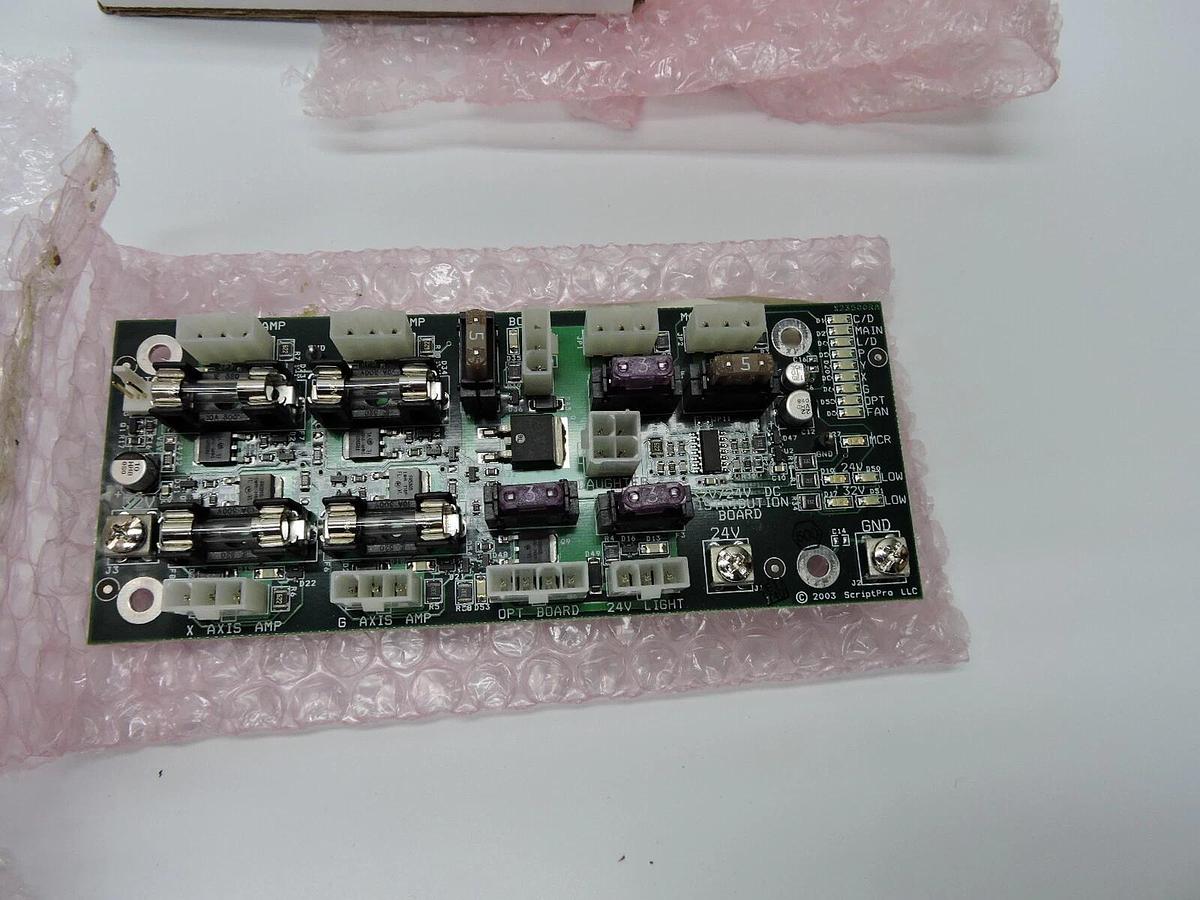 Lot of 4 - Script-Pro PCB Boards, Servo Amp, - AS IS Untested