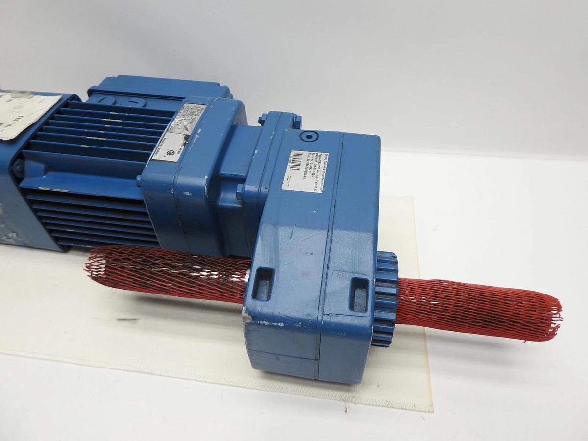 DEMAG AME20DD Motor w/ Gearbox (2 Shafts) - NOB NEW!
