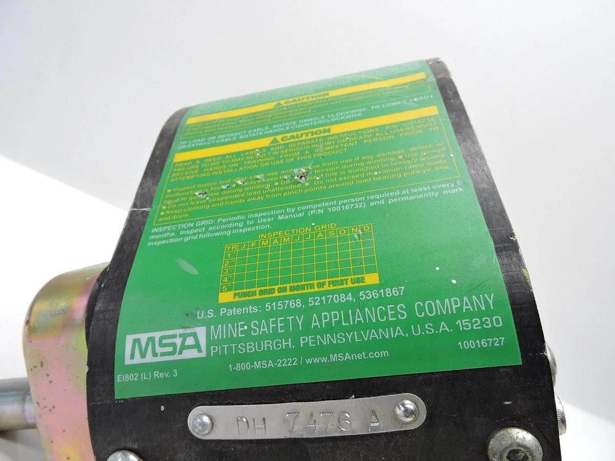 MSA 10016569 50' Personnel / Material Hoist Side Mount - USED