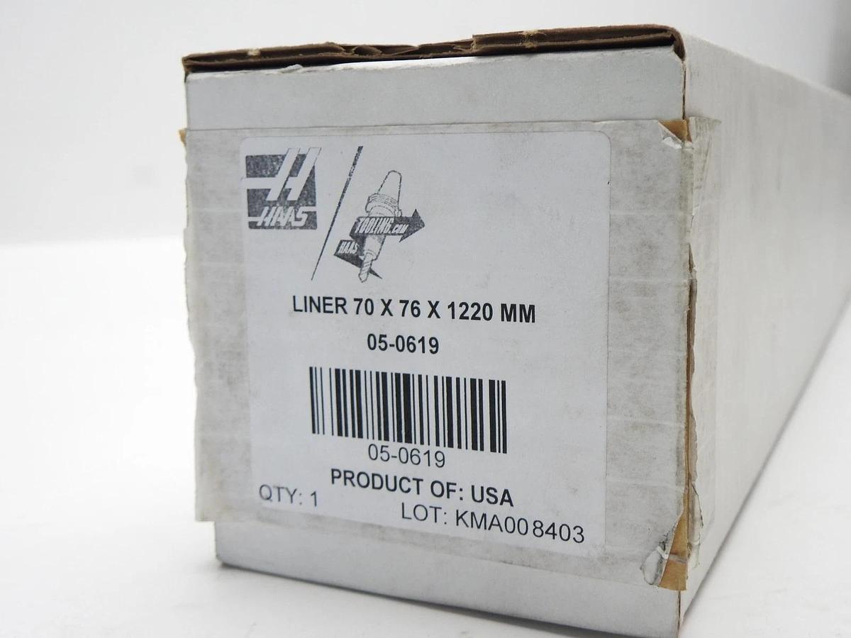 HAAS 05-0619 1.06m Extruded Spindle Liner, 70mm Bore x 76mm External Diameter