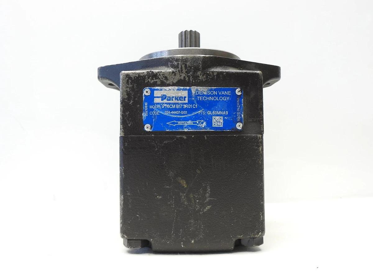 GENUINE ParkerT6CM B17 3R01 C1 Industrial Vane Pump 024-44407-0/01 - OEM NOB NEW