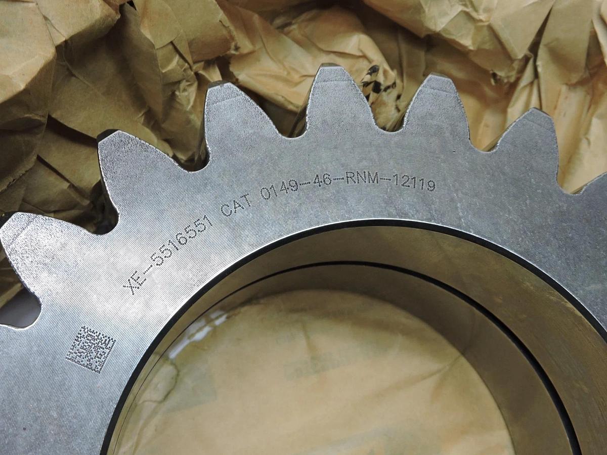 GENUINE CAT 551-6551: 148.78MM STEEL TRANSMISSION PLANET GEAR 5516551 - NEW!