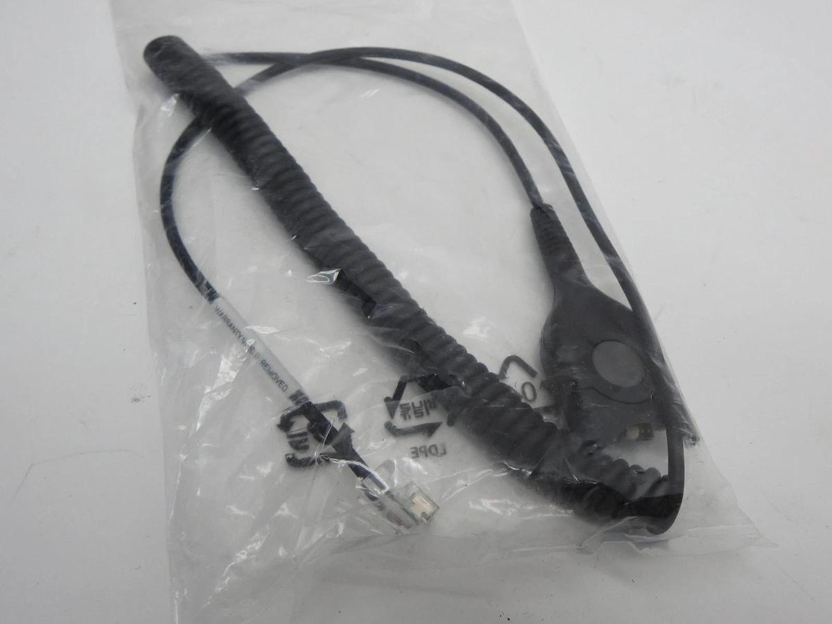 EPOS 1000838 CSTD08 Standard Bottom Headset Connection Cable ED to RJ9 - NEW!