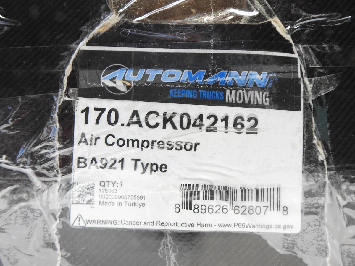 Automann 170.ACK042162 Air Compressor BA921 Type (International 3709920C92)