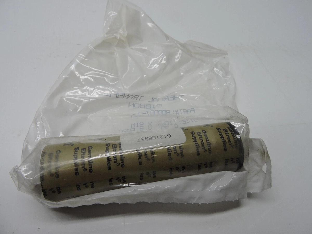 (12) Eltron Thermal Transfer Ribbon 110mm x 91M / 4.30" x 3,582" Polyester Resin