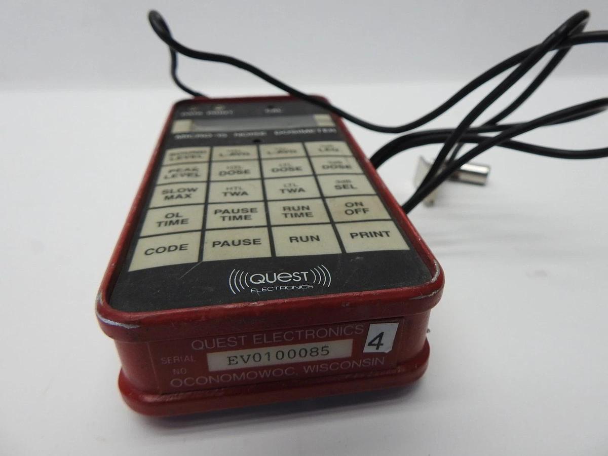 Quest Electronics Model Micro-15 Permissible Noise Dosimeter - Used