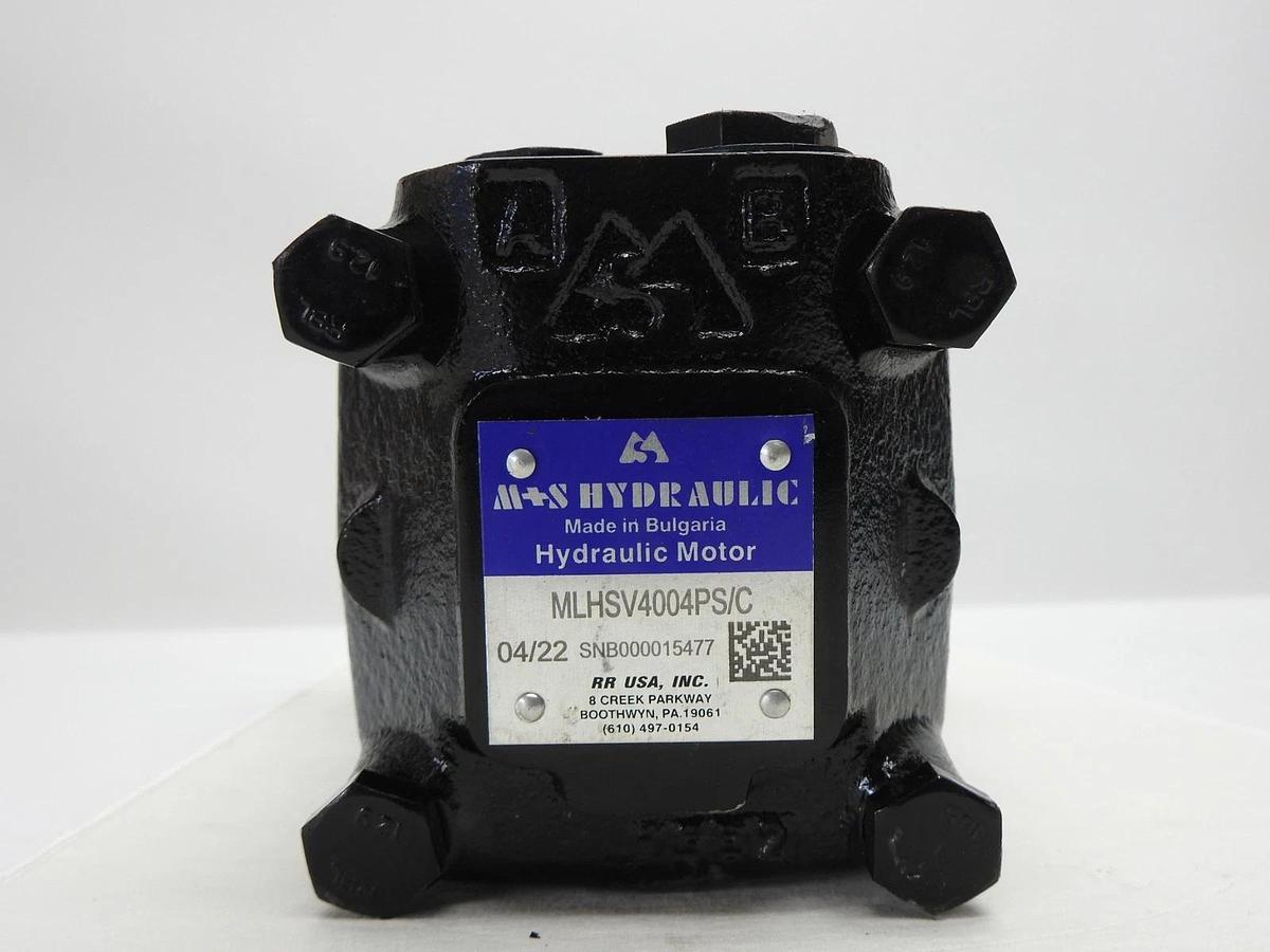 M+S Hydraulic MLHSV4004PS/C Hydraulic Motor 400cc Orbital Eaton Char-Lynn Equiva