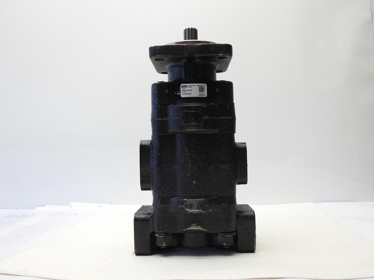 GENUINE Parker 3249120158 Hydraulic Gear Pump 324-9120-158 Backhoe, Loader - OEM