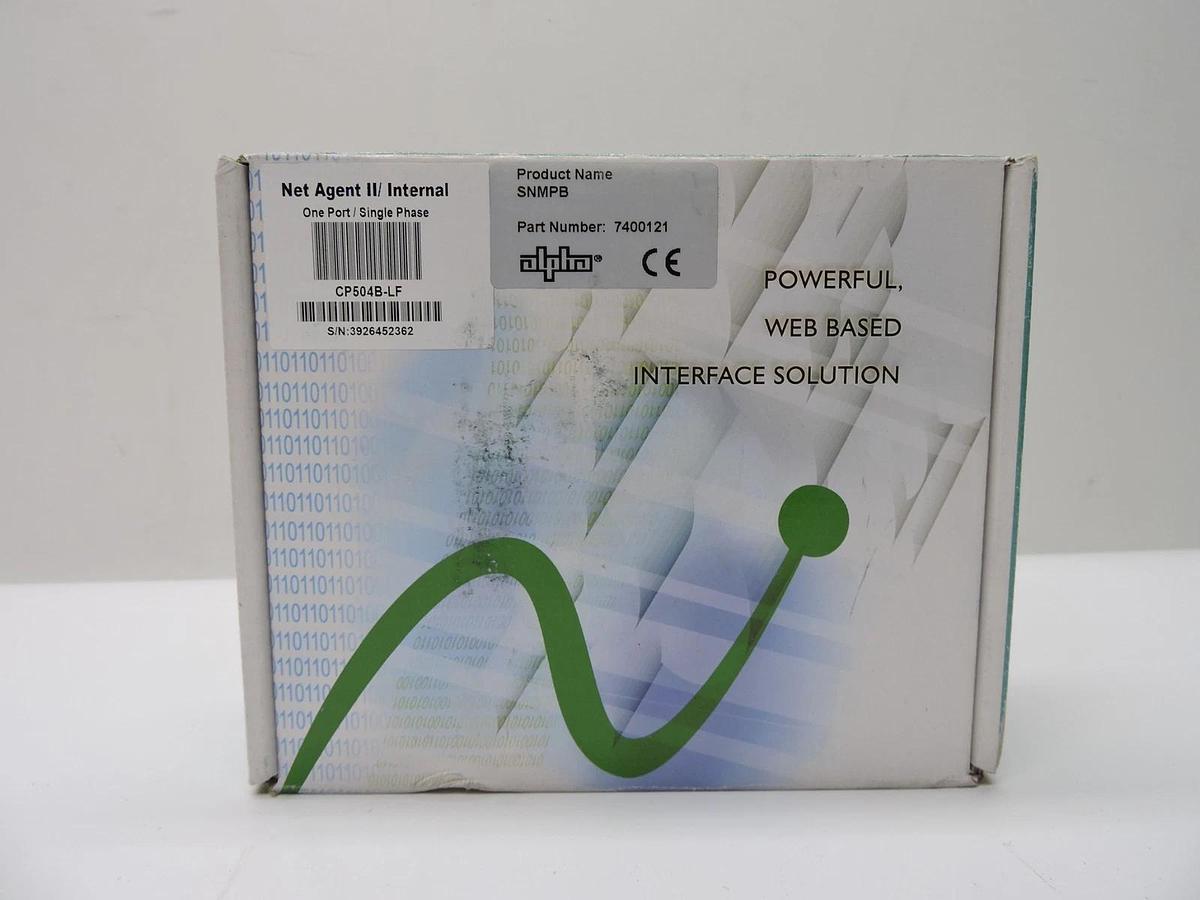 Alpha Net Agent II / Internal One Port Single Phase - CP504B-LF (7400121) - NOB!