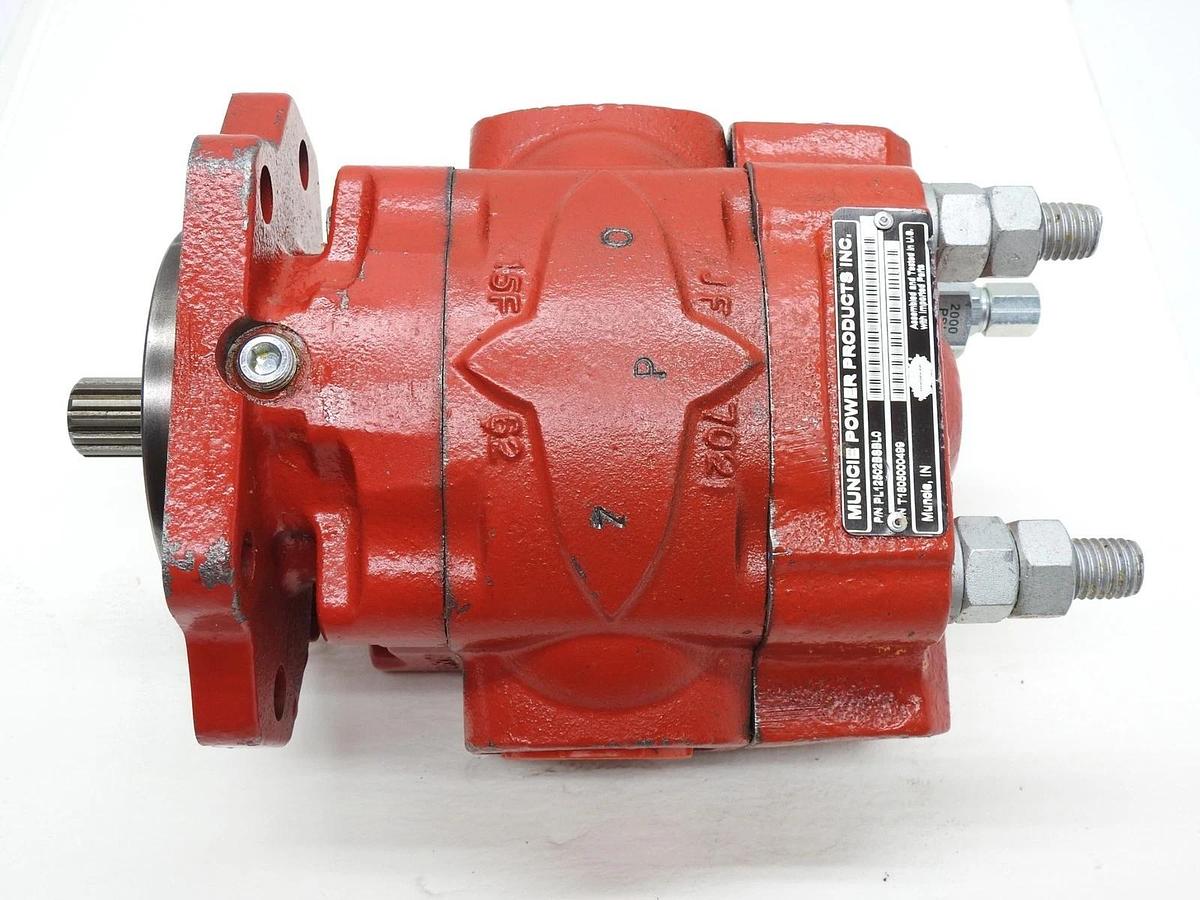 Muncie PL Series Hydraulic Pump PL1-25-02 BSBL0 6 Bolt, 13T Spline PL12502BSBL0