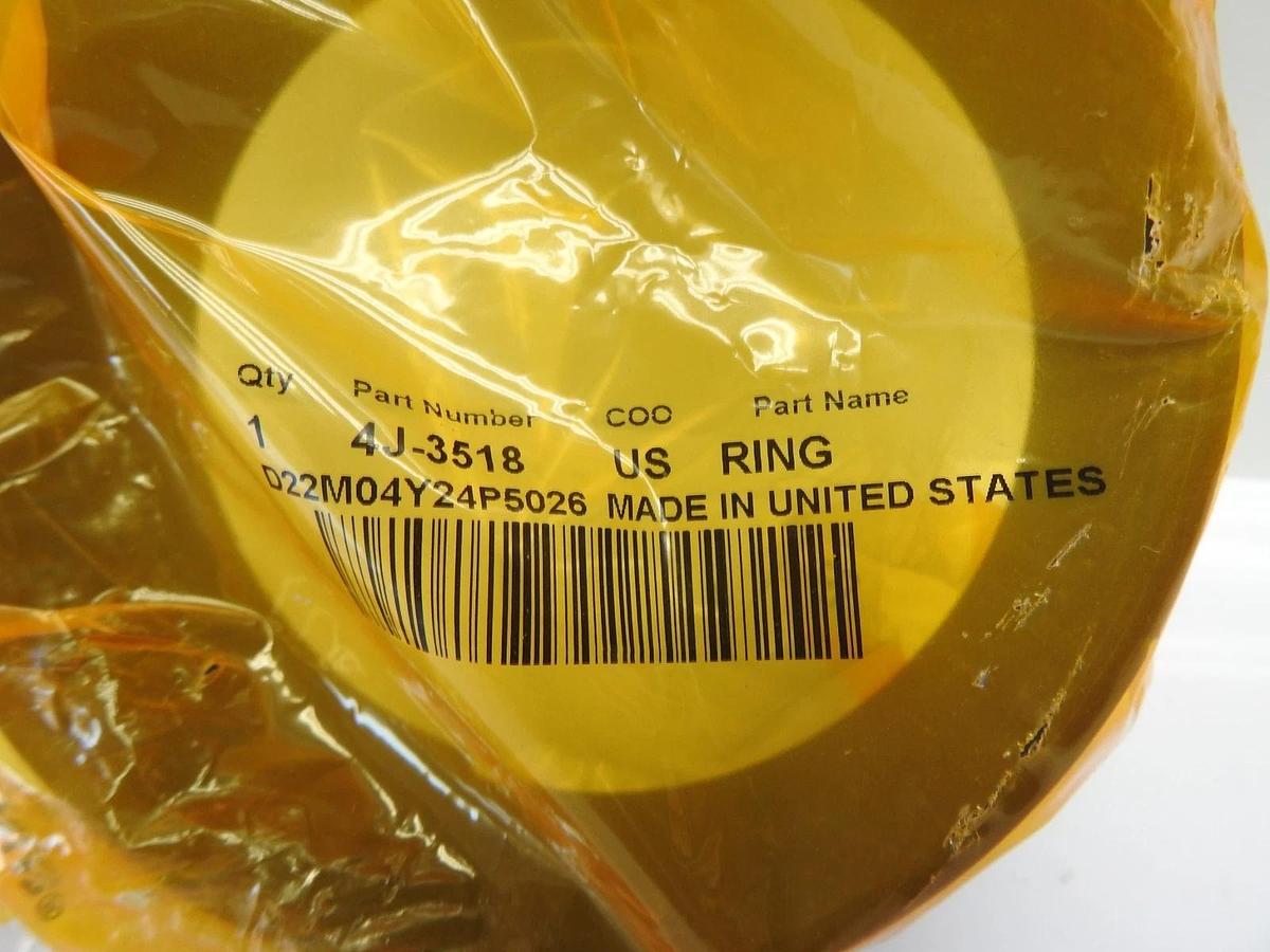 OEM Cat 4J-3518 Wear Ring for Motor Grader and Track-Type Loader GENUINE NEW!