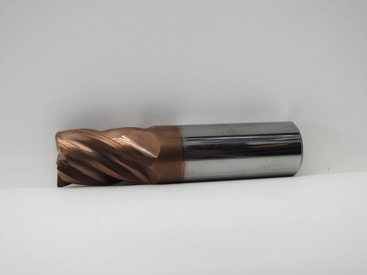 5/8" 5 Flute Carbide End Mill High Performance CNC Milling Cutter Tool - NEW!