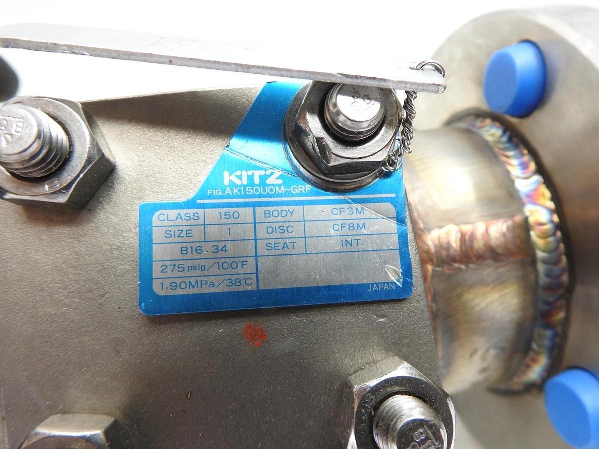 Kitz AK150UOM-GRF Check Valve 2 150 B16.5 Flextrol GMN 423091 CF3M (316L) NEW