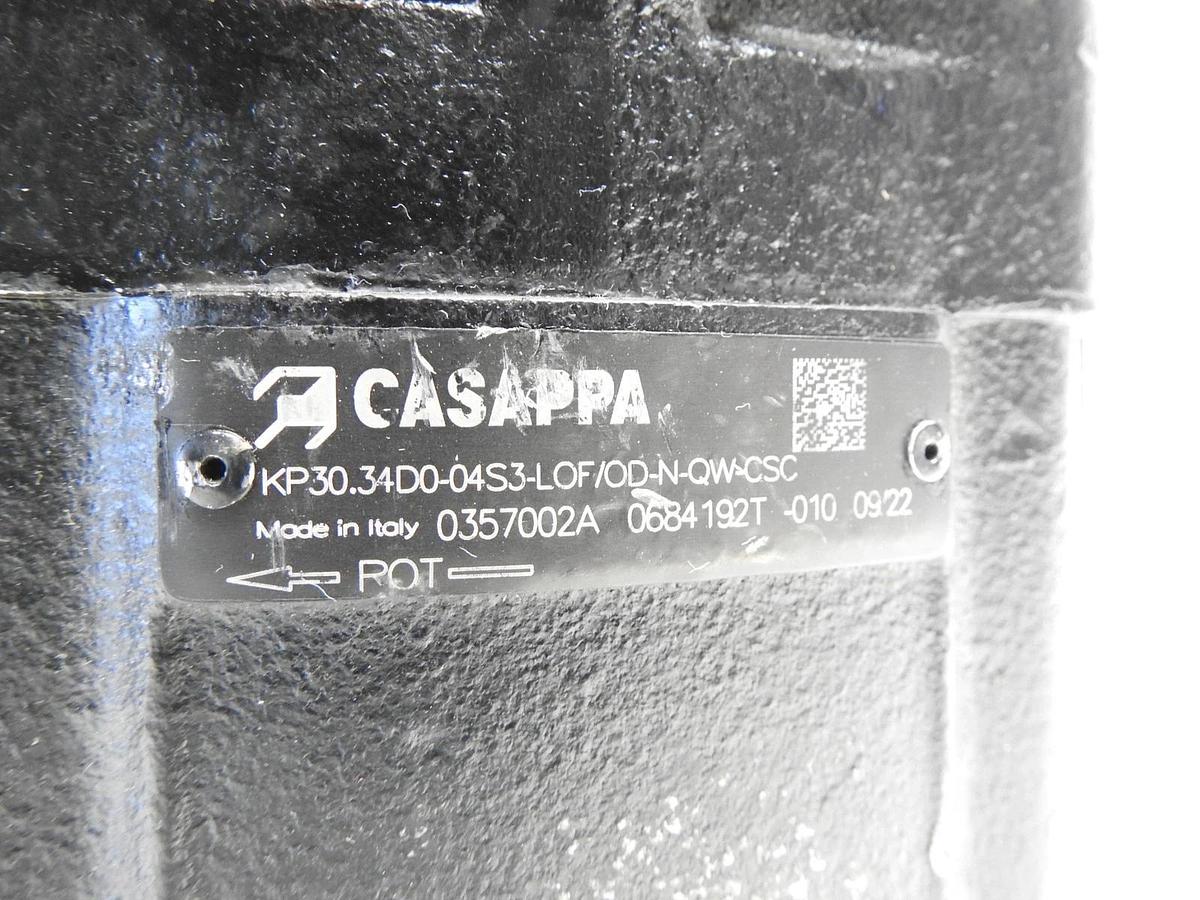 CASAPPA KP30.34D0-04S3-LOF/OD-N-QW-CSC Hydraulic Pump - NEW!