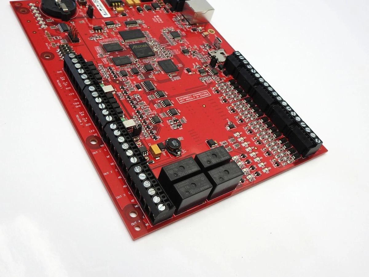 Mercury Security LP1502 LP1502D Intelligent Controller Board ~NO FIRMWARE LOADED