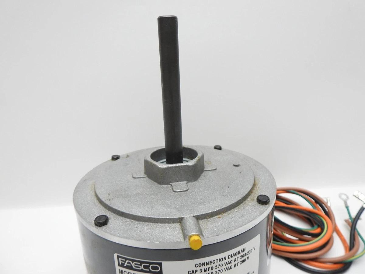 Fasco D2840 5.6" 1/5 Horse Power Condenser Fan Motor S88-601 - NOB NEW!