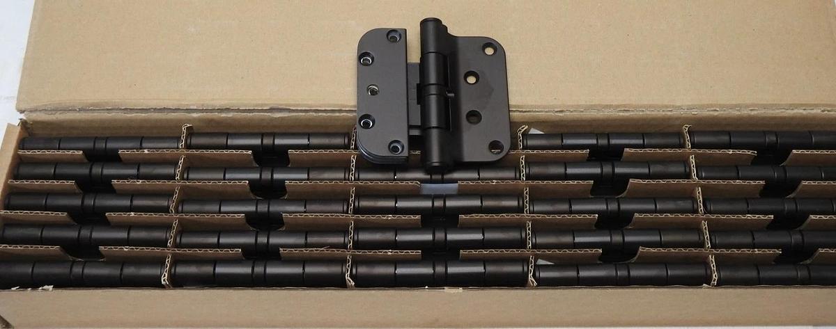 HOPPE F5-2 Aluminum Matt Dark Bronze Effect Adjustable Hinge (25/Box) - NEW!
