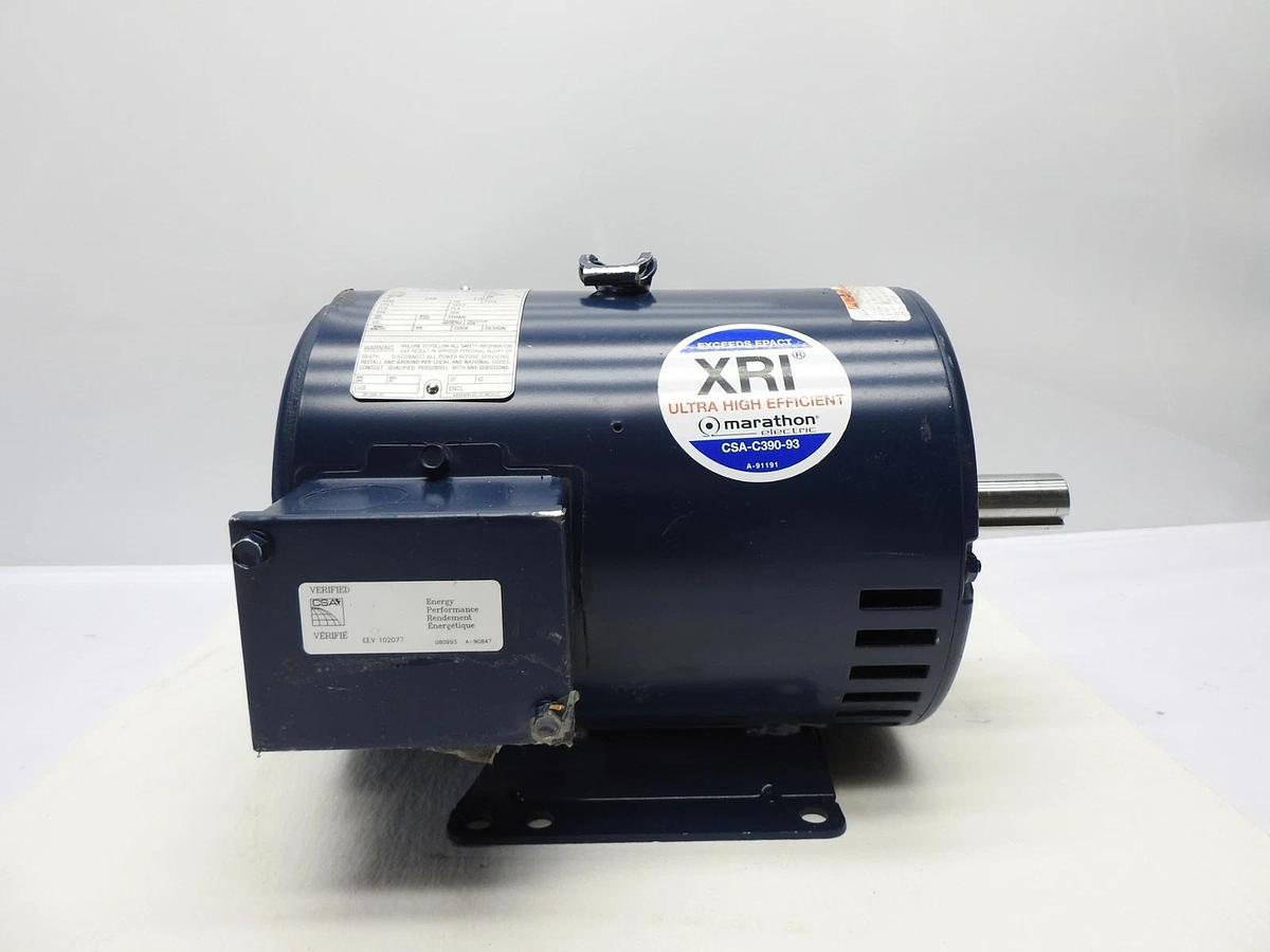 Marathon 184TTDW6031 CAT# E1931 5 HP, 3 PH, 1755 RPM - NOB NEW -READ-